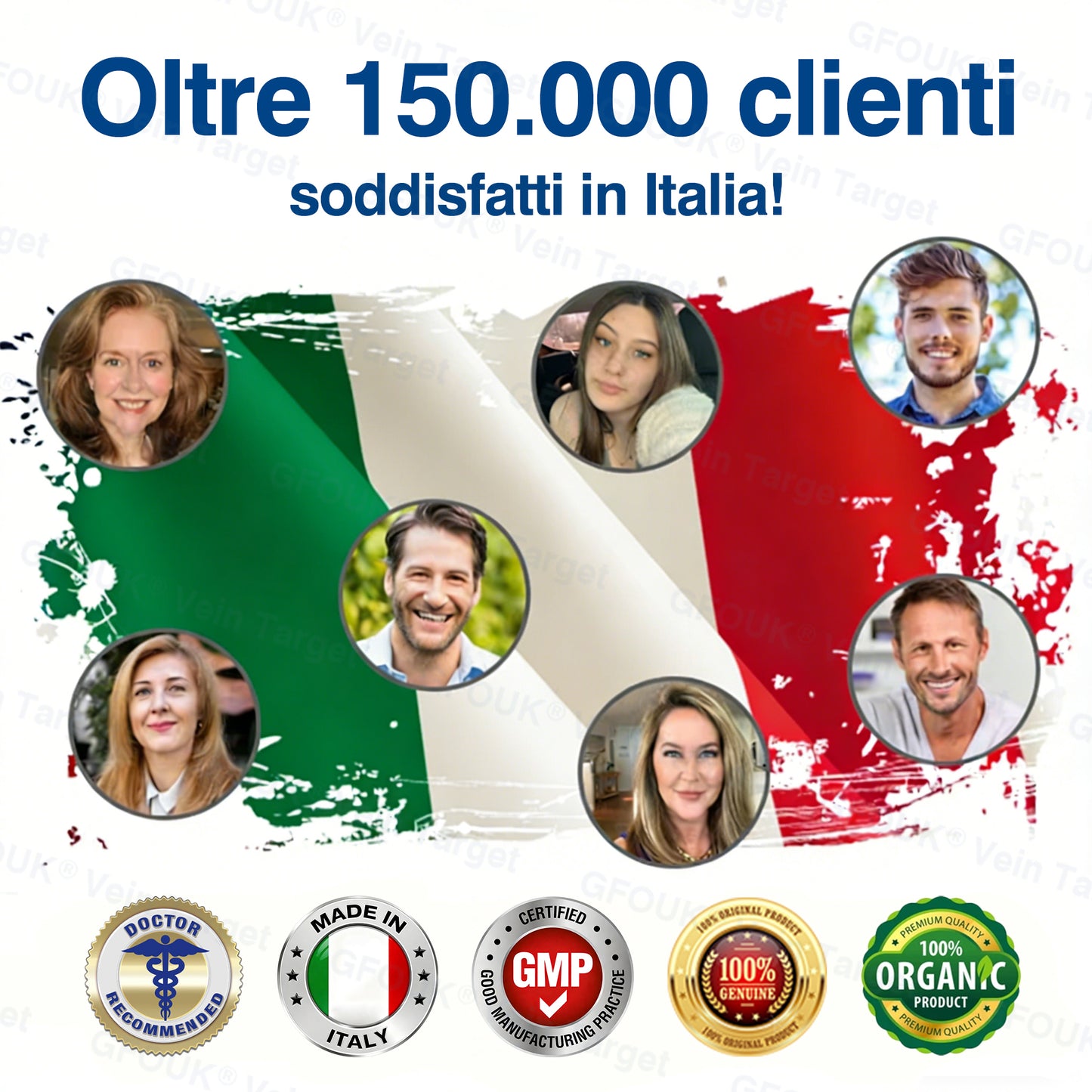 🇮🇹👨‍⚕️✅✅GFOUK® VeinTarget Cerotto a Microaghi⚡Sollievo Immediato, Risultati a Lungo Termine