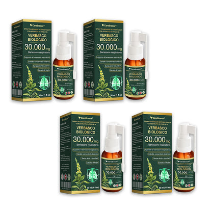 ✅Negozio Ufficiale: CareBreeze® Spray Pulmonare Detossificante con Estratto di Foglie di Verbasco Biologico（👨‍⚕️Agisce direttamente su BPCO, asma, bronchite cronica (CB), infezioni respiratorie, cancro ai polmoni, sinusite e altre condizioni）