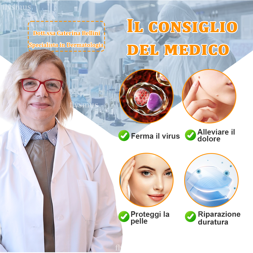 🌟flysmus™ Cura Forte al veleno d'ape: trattamento efficace per verruche, escrescenze cutanee, infezioni e cicatrici, favorisce il rinnovo e la levigatura della pelle irregolare 👨‍⚕️